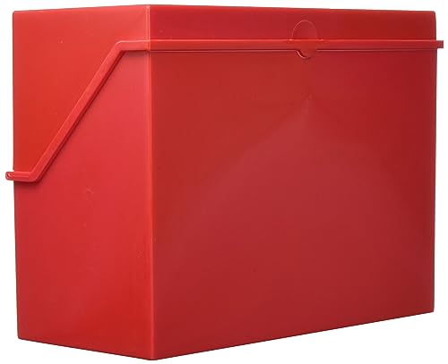 helit H6214525 - Karteikarten Box „the index“ DIN A5 quer, Kleinkartei rot für ca. 500 Karten helit H6214525 - Karteikarten Box „the index“ DIN A5 quer, Kleinkartei rot für ca. 500 Karten von Helit