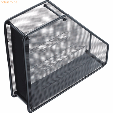 Helit Stehsammler Mesh A4 Metall schwarz von Helit