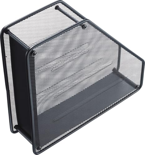 Helit Stehsammler Mesh A4 Metall schwarz von Helit
