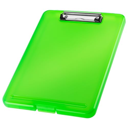 helit H2532050 - Klemmbrett DIN A4 the clip, grün transluzent, Clipboard, Zeichenbrett helit H2532050 - Klemmbrett DIN A4 the clip, grün transluzent, Clipboard, Zeichenbrett von Helit