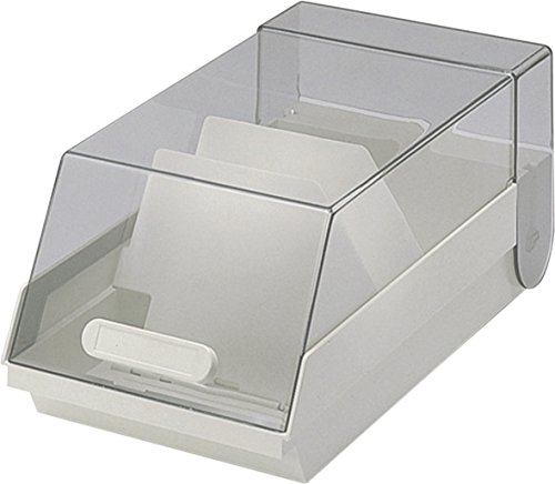helit H6212999 - Karteikarten Box „the admin“ DIN A6 quer, inkl. 2 Schwenkstützen, Karteikasten lichtgrau/grau transparent helit H6212999 - Karteikarten Box „the admin“ DIN A6 quer, inkl. 2 Schwenkstützen, Karteikasten lichtgrau/grau transparent von Helit