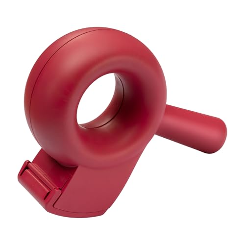 helit H6380025 - Klebebandabroller „the bagel“, rot, Paketbandabroller, Kleberoller, Handabroller helit H6380025 - Klebebandabroller „the bagel“, rot, Paketbandabroller, Kleberoller, Handabroller von Helit