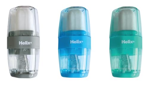 Helix Duo Spitzer und Radiergummi (verschiedene Farben) von Helix