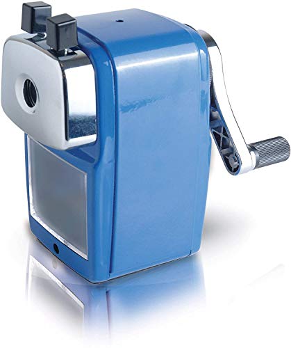 Helix Metal Desktop Pencil Sharpener - Blue Body by Helix von Helix