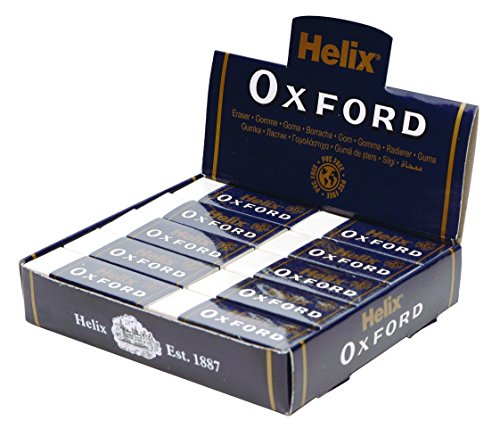 Oxford Radierer von Helix groß Schutzhülle aus Pappe LARGE BULK Oxford Radierer von Helix groß Schutzhülle aus Pappe LARGE BULK von Helix