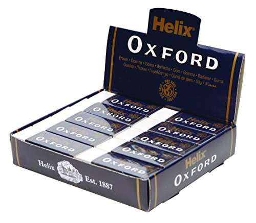 Oxford Radierer von Helix groß Schutzhülle aus Pappe LARGE BULK von Helix