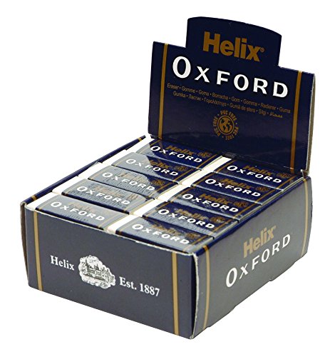 Oxford Radierer von Helix groß Schutzhülle aus Pappe SMALL BULK von Helix