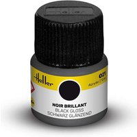 021 - Schwarz glänzend [12 ml] von Heller