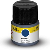 025 - Blau matt [12 ml] von Heller