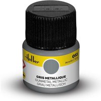 053 - Grau metallisch [12 ml] von Heller