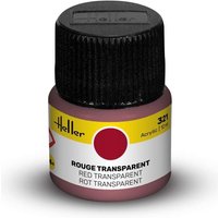 321 - Rot transparent [12 ml] von Heller