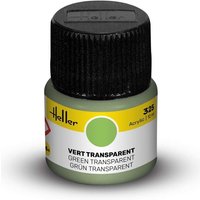325 - Grün transparent [12 ml] von Heller