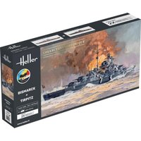 Bismarck + Tirpitz - Twinset - Starter Kit von Heller