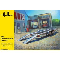 Car Transporter Trailer von Heller