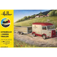 Citroen HY + Goods Trailer - Starter Kit von Heller