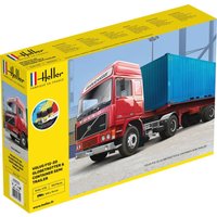 F12-20 Globetrotter & Container semi trailer - Starter Kit von Heller