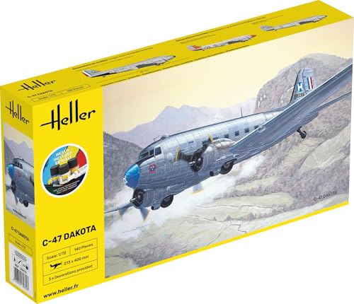 Heller 35372 STARTER KIT C-47 DAKOTA 1/72 Heller 35372 STARTER KIT C-47 DAKOTA 1/72 von Heller