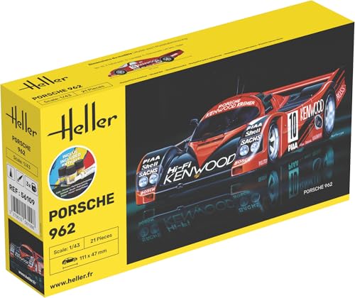 Heller 56109 STARTER KIT Porsche 962 1/43 Heller 56109 STARTER KIT Porsche 962 1/43 von Heller