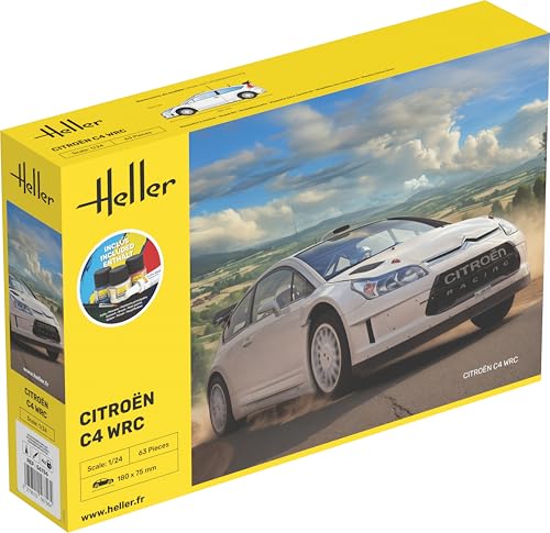 Heller 56756 STARTER KIT Citroen C4 WRC 1/24 von Heller