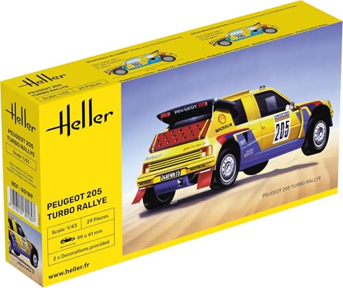 Heller 80189 Peugeot 205 Turbo Rallye 1/43 Heller 80189 Peugeot 205 Turbo Rallye 1/43 von Heller