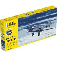 Junkers Ju-52/3m - Starter Kit von Heller