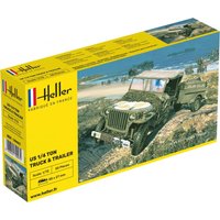 Willys MB Jeep & Trailer Willys MB Jeep & Trailer von Heller