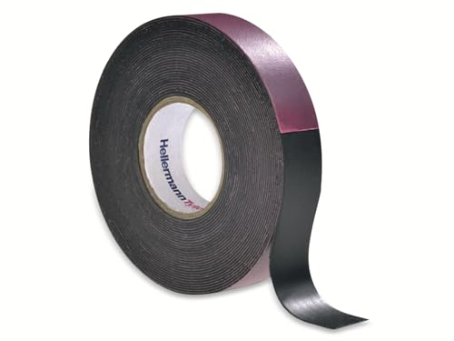 HELLERMANNTYTON HTAPE-POWER600-19x6.7-NR-BK (6.7) 711-10200 Klebeband (L x B) 6.7 m x 19 mm 1 St von HELLERMANNTYTON