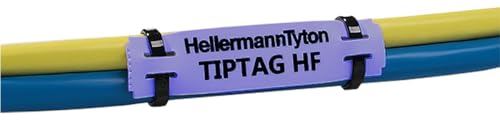HellermannTyton TIPTAG Kabeletiketten H. 11mm B. 65mm 190 auf Blau Polyolefin, Packung a 190 Stück HellermannTyton TIPTAG Kabeletiketten H. 11mm B. 65mm 190 auf Blau Polyolefin, Packung a 190 Stück von HellermannTyton