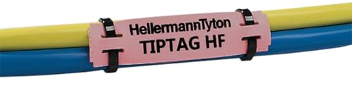 HellermannTyton TIPTAG Kabeletiketten H. 11mm B. 65mm 190 auf Rot Polyolefin, Packung a 190 Stück HellermannTyton TIPTAG Kabeletiketten H. 11mm B. 65mm 190 auf Rot Polyolefin, Packung a 190 Stück von HellermannTyton