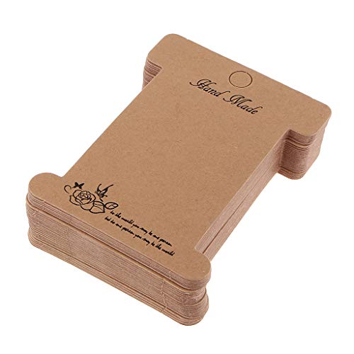 Hellery 30 Papier Garnspule Leer Wickelkarten Holzspule Spule Bandhalter, 10,2x7,8 cm, I Form Hellery 30 Papier Garnspule Leer Wickelkarten Holzspule Spule Bandhalter, 10,2x7,8 cm, I Form von Hellery