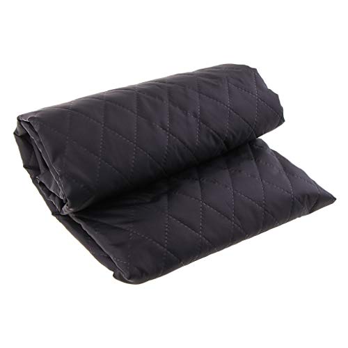 Hellery 100x145cm Polyester/Baumwolle Gesteppte Stoff Winterkleidung Machen Zubehör - Schwarz Hellery 100x145cm Polyester/Baumwolle Gesteppte Stoff Winterkleidung Machen Zubehör - Schwarz von Hellery