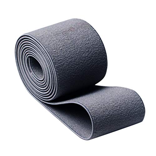 Hellery 17,5m Gummiband 4CM breit zum nähen, Gummizug Gummilitze Gummi Hosengummi 1,2 mm dick für Kleidung, Bastelprojekte - Grau Hellery 17,5m Gummiband 4CM breit zum nähen, Gummizug Gummilitze Gummi Hosengummi 1,2 mm dick für Kleidung, Bastelprojekte - Grau von Hellery
