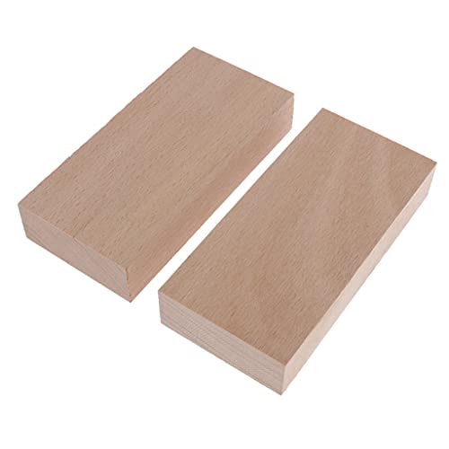 Hellery 2 Stück Premium Buche Holz Schnitzblöcke Schnitzen Rohlinge Anfänger Weichholz Schnitzblock Set Hobby Kit für Erwachsene Kinder - 20x50x105mm Hellery 2 Stück Premium Buche Holz Schnitzblöcke Schnitzen Rohlinge Anfänger Weichholz Schnitzblock Set Hobby Kit für Erwachsene Kinder - 20x50x105mm von Hellery