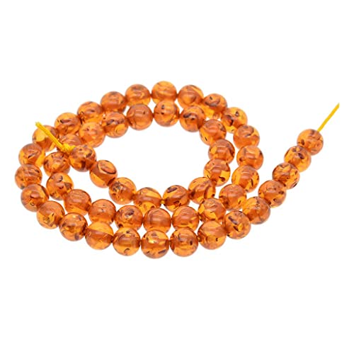 Hellery Großsynthetische Naturstein Bernsteine Runde Lose Perlen 8mm Für Schmuckherstellung Hellery Großsynthetische Naturstein Bernsteine Runde Lose Perlen 8mm Für Schmuckherstellung von Hellery