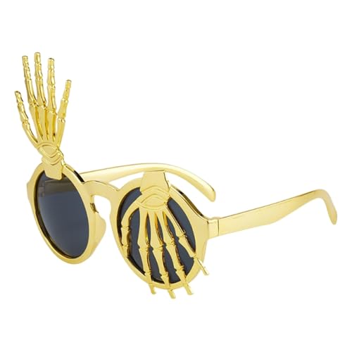 Hellery Halloween Brille Originelle Accessoires Spaßige Foto Props Einfach zu Tragen für Partys Feiern Und Geschenke, Gold Hellery Halloween Brille Originelle Accessoires Spaßige Foto Props Einfach zu Tragen für Partys Feiern Und Geschenke, Gold von Hellery