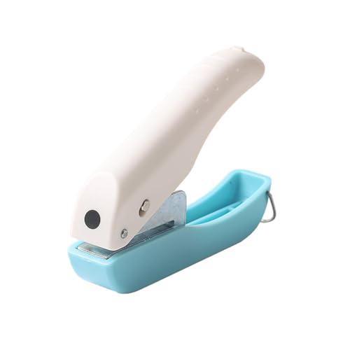 Hellery Motivlocher Papierstanzer Bastellocher Handstanzer Aus Robustem PP Material mit Ergonomischem Griff für Stabile Bedienung für Kinder Zur Kartengestalt, 6 Mm Loch von Hellery