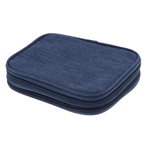 Hellery Nähset Tasche Organizer für Strick- und Häkelnadeln, Metall und Kunststoff, Blau, für Zuhause und unterwegs, Aufbewahrung und Organisation von Nadelzubehör Hellery Nähset Tasche Organizer für Strick- und Häkelnadeln, Metall und Kunststoff, Blau, für Zuhause und unterwegs, Aufbewahrung und Organisation von Nadelzubehör von Hellery