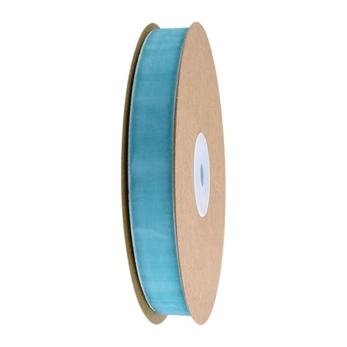 Hellery Samtband, Einseitig, DIY, Dekoratives Band, Floristenband Zum Nähen, für Einladungen, Hochzeiten, Partys, Brautstrauß, Jahrestage, Blau Hellery Samtband, Einseitig, DIY, Dekoratives Band, Floristenband Zum Nähen, für Einladungen, Hochzeiten, Partys, Brautstrauß, Jahrestage, Blau von Hellery