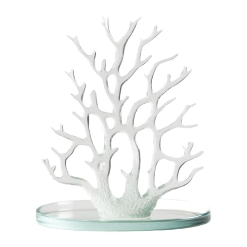 Hellery Schmucktablett, Ohrringständer, Ornament, Elegante Aufbewahrung, Baumregal, Schmuckständer für Ringe, Anhänger, Halsketten, Klar Hellery Schmucktablett, Ohrringständer, Ornament, Elegante Aufbewahrung, Baumregal, Schmuckständer für Ringe, Anhänger, Halsketten, Klar von Hellery