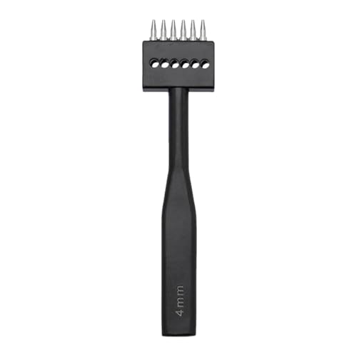 Hellery staffel Punch Hand Tool Loch Loch Werkzeug Stahl Save Anstrengungsreihe Loch Punchschneider für Home Schneider DIY Enthusiasten, 6 Zahn Hellery staffel Punch Hand Tool Loch Loch Werkzeug Stahl Save Anstrengungsreihe Loch Punchschneider für Home Schneider DIY Enthusiasten, 6 Zahn von Hellery