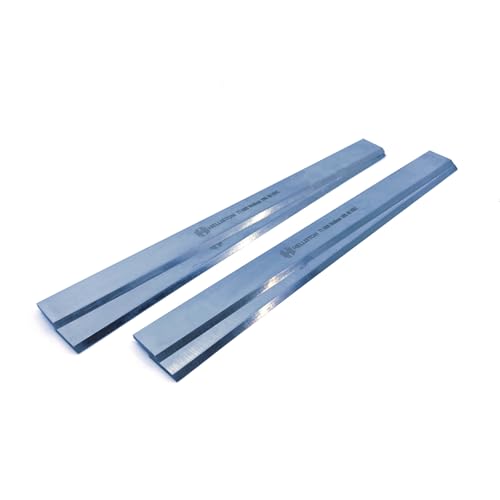 T1 W18% Hobelmesser für Bernardo DH 410, HSS Wolfram 18%, 410x30x3mm (4 Hobelmesser) von Helliston