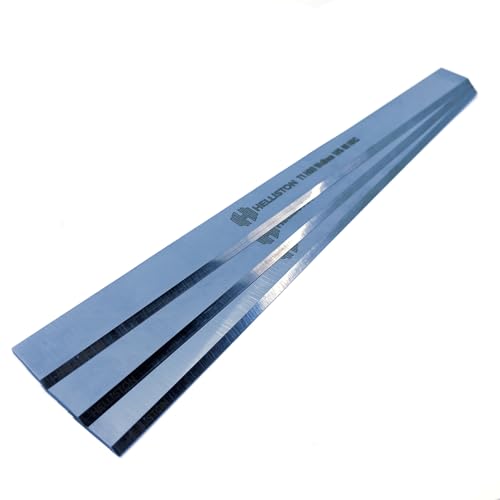 T1 W18% Hobelmesser für Bernardo FS 310 P, HSS Wolfram 18%, 310x30x3mm (3 Hobelmesser) von Helliston