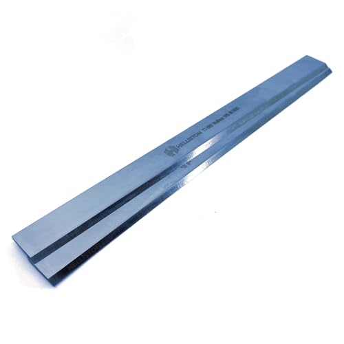 T1 W18% Hobelmesser für Holzmann HOB260ABS, HSS Wolfram 18%, 260x20x2,5mm (1 Satz = 2 Hobelmesser) von Helliston