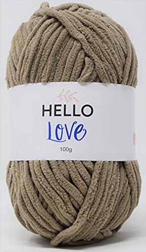 HELLO LOVE Garn, Biscuit, 100 g HELLO LOVE Garn, Biscuit, 100 g von Hello Love