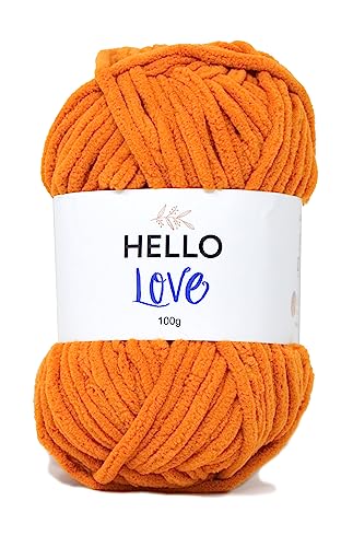 Hello Love - 100g Hellbraun Garn Hello Love - 100g Hellbraun Garn von Hello Love