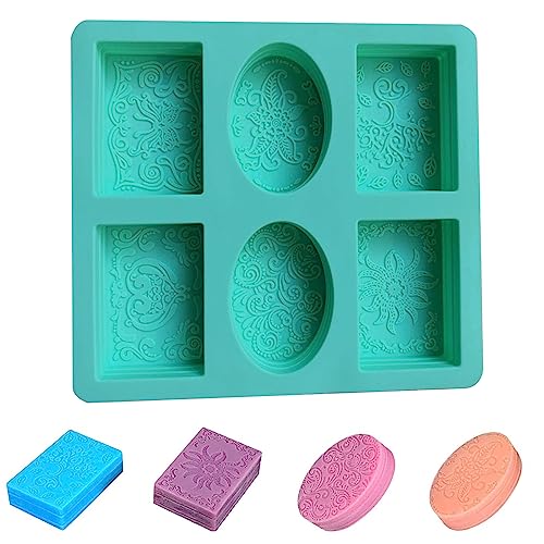 Seifenformen Silikon, Handgefertigte Seifenform, Soap Mold, DIY Form, Zubehör für die Seifenherstellung, Weiche Antihaft Cupcake Muffin Backform für Hausgemachte Handwerk Seifenformen Silikon, Handgefertigte Seifenform, Soap Mold, DIY Form, Zubehör für die Seifenherstellung, Weiche Antihaft Cupcake Muffin Backform für Hausgemachte Handwerk von Helweet