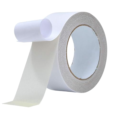 Teppichklebeband Doppelseitig, Teppich Klebeband, Teppichklebeband für Bodenbeläge, Doppelseitiges Klebeband Universal, Doppelseitig Klebeband Gewebe, Doppelklebeband für Verpackungen, Deko, Teppiche von Helweet