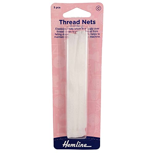 Hemline Garnnetze für Garnrollen, Aufwickler und Kegel, 5 Stück Hemline Garnnetze für Garnrollen, Aufwickler und Kegel, 5 Stück von Hemline