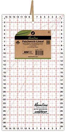 Hemline Green RULER 30 X 16CM von Hemline