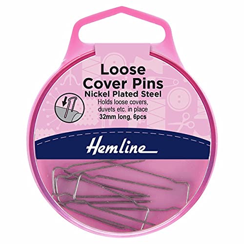 Hemline Schonbezugsnadeln 30 mm in Kunststoffbox, 6er-Pack Hemline Schonbezugsnadeln 30 mm in Kunststoffbox, 6er-Pack von Hemline